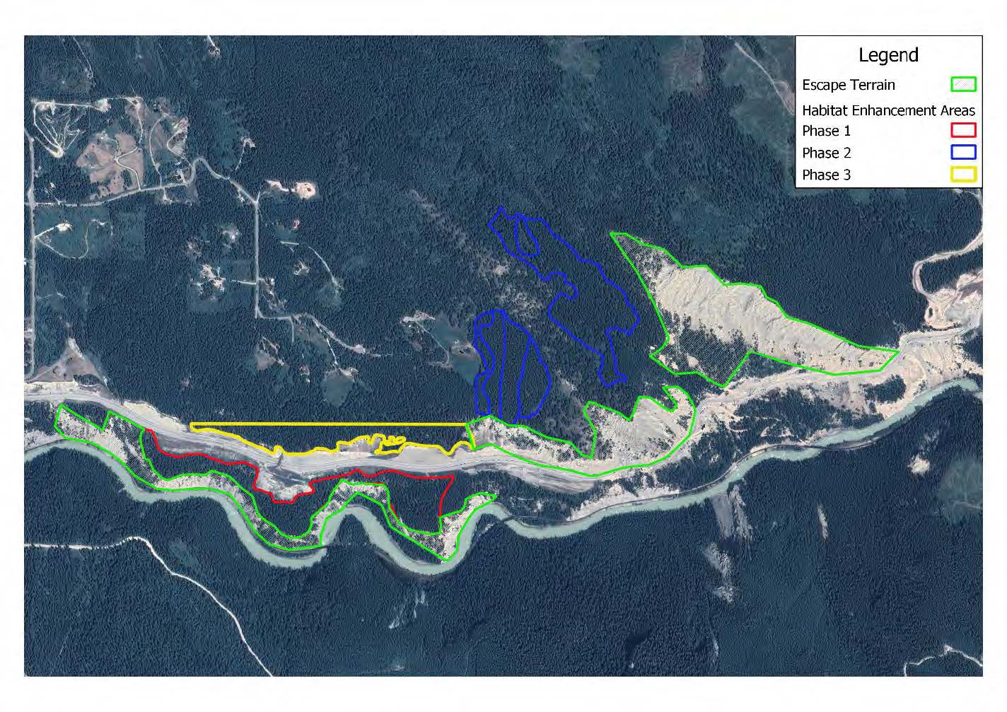 Kickinghorse Canyon map